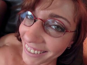 Euro amateur toys pussy. European amateur in stockings toys pussy with huge dildo