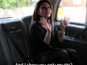 Fake Taxi big facial cum shot for brunette in stockings. Fake Taxi big facial cum shot for brunette in stockings