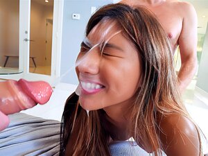 Hot Neighbor Clara Gets A Friendly Helping Hand From Trinity, Ending In A Steamy Facial. You Won't Be Able To Resist This Naughty Tryst. Porn