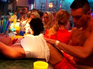 Trashy pornstars fucking in public