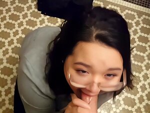 Lovelyybonnes deep throats and pounds in the shower. See Lovelyybonnes deep throats and smashes in the shower on now! - Point Of View, Chinese, First-Timer Porno