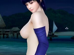 ***Or Alive Xtreme Venus Vacation Ayane Butterfly衣装ヌードModファンサービス感謝