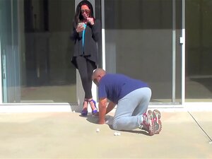Foot Slave Humiliation porn videos at Xecce.com