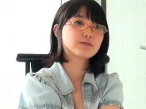 Teasing small titted asian female