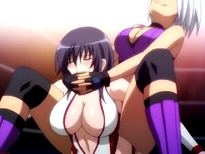 Get ready for a titillating clash in AnimeWrassle! Watch these seductive honeys grapple their way to victory, showcasing their enticing assets in a raunchy showdown that'll leave you begging for more. Don't miss out!