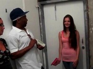 Watch As This Amateur Babe Is Seduced Into A Wild Threesome For Cash. This Slut Will Do Anything For Money, And You Won't Want To Miss It! Porn