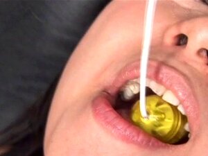 Experience The Ultimate Thrill With A Naked Masochistic Woman And Her Tongs Teasing Nipples. Watch As She Gag And Moan On A Yellow Vibrating Toy That Will Leave You Begging For More. This JAV Is Insane! Porn