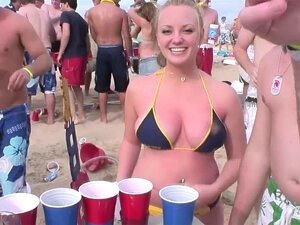 Drunk Beach Party Nude - Naked Beach Party porn videos at Xecce.com