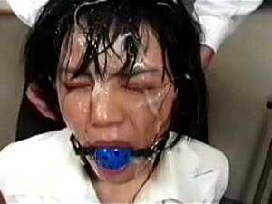 Experience The Ultimate Japanese Bukkake Fantasy With A Naughty Slut Covered In Gallons Of Hot, Sticky Cum! Porn
