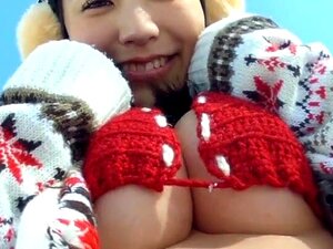 Get Seduced By A Stunning Japanese Babe As She Struts Her Stuff In A Snow-filled Outdoor Setting. This Bikini-clad Model Will Leave You In Awe And Craving For More! Porn
