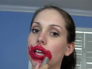 Take your Breath Away -Messy Lipstick Blowjob Videos at xecce.com